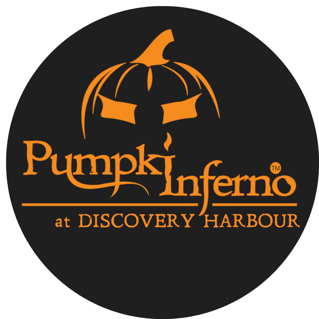 Logo for Pumpkinferno at Discovery Harbour